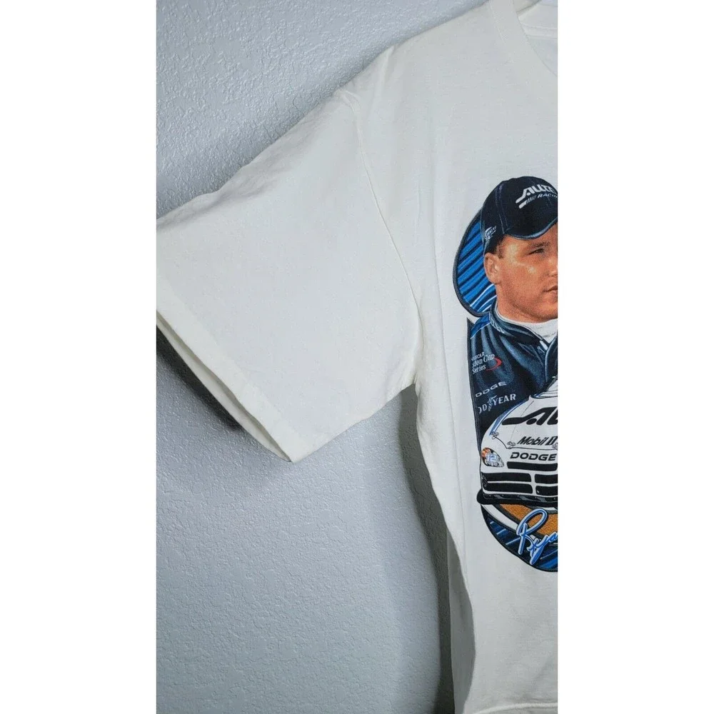 Ryan Newman Alltel‎ Racing NASCAR Men's XL T Shirt Double Sided #12 Chase Tag